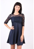 Dress Only Onlliva 3/4 Lace Night Sky